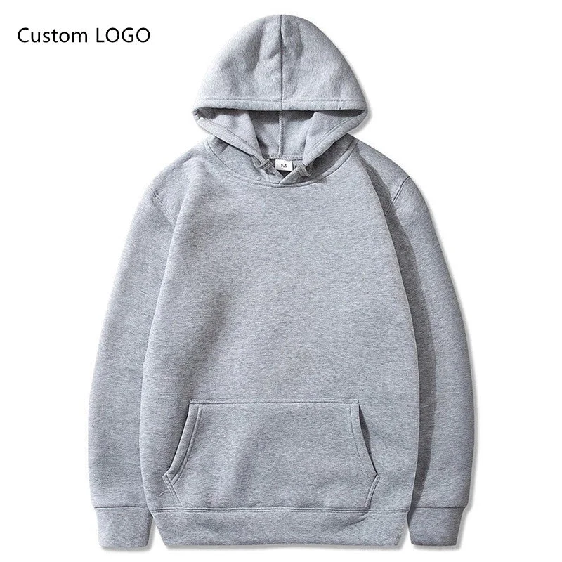 Hoodies Custom Logo Fashionable Ladies Plain Sweatshirts Unisex Plus Size Autumn Winter Women's Hoodies