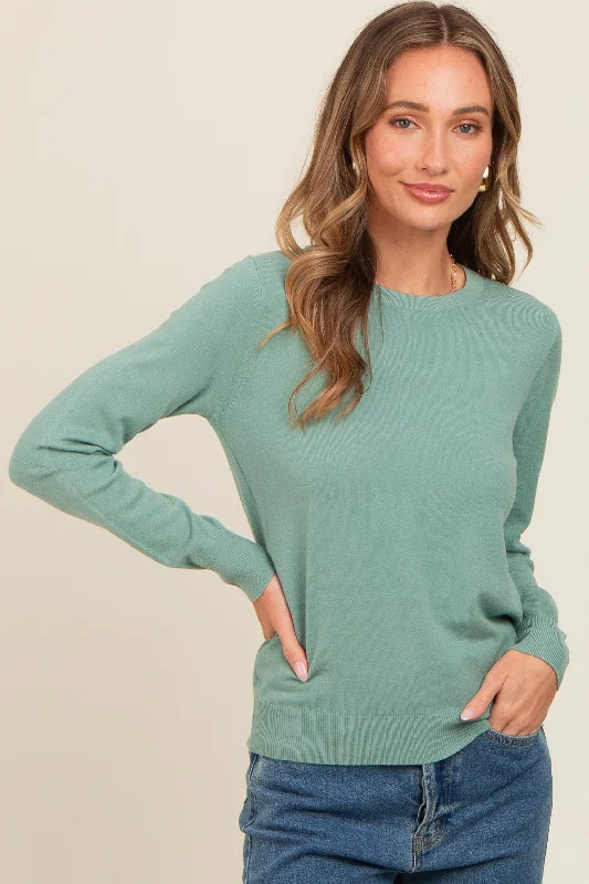 Jade Basic Soft Knit Sweater