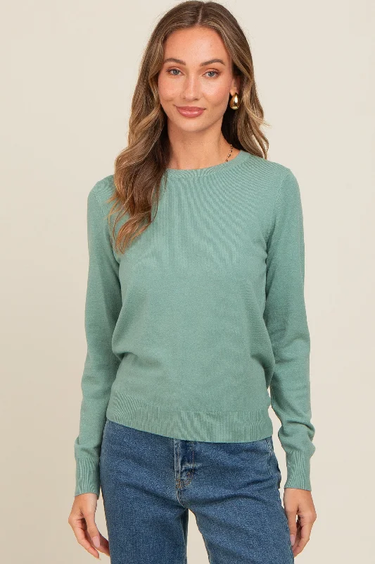 Jade Basic Soft Knit Sweater