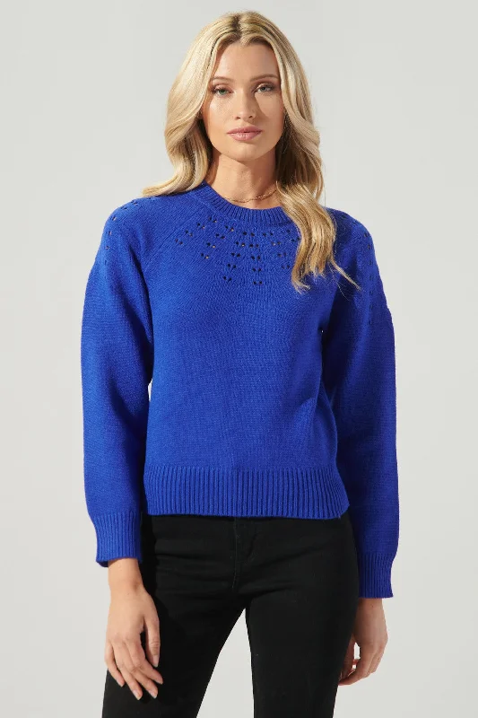 Jamie Pointelle Sweater