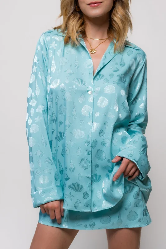 Show Me Your Mumu Smith Satin Buttondown