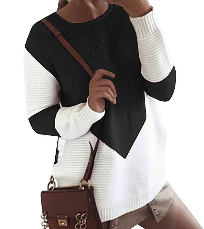 Sweater Women's New Long Sleeve Knitted Base Shirt Women